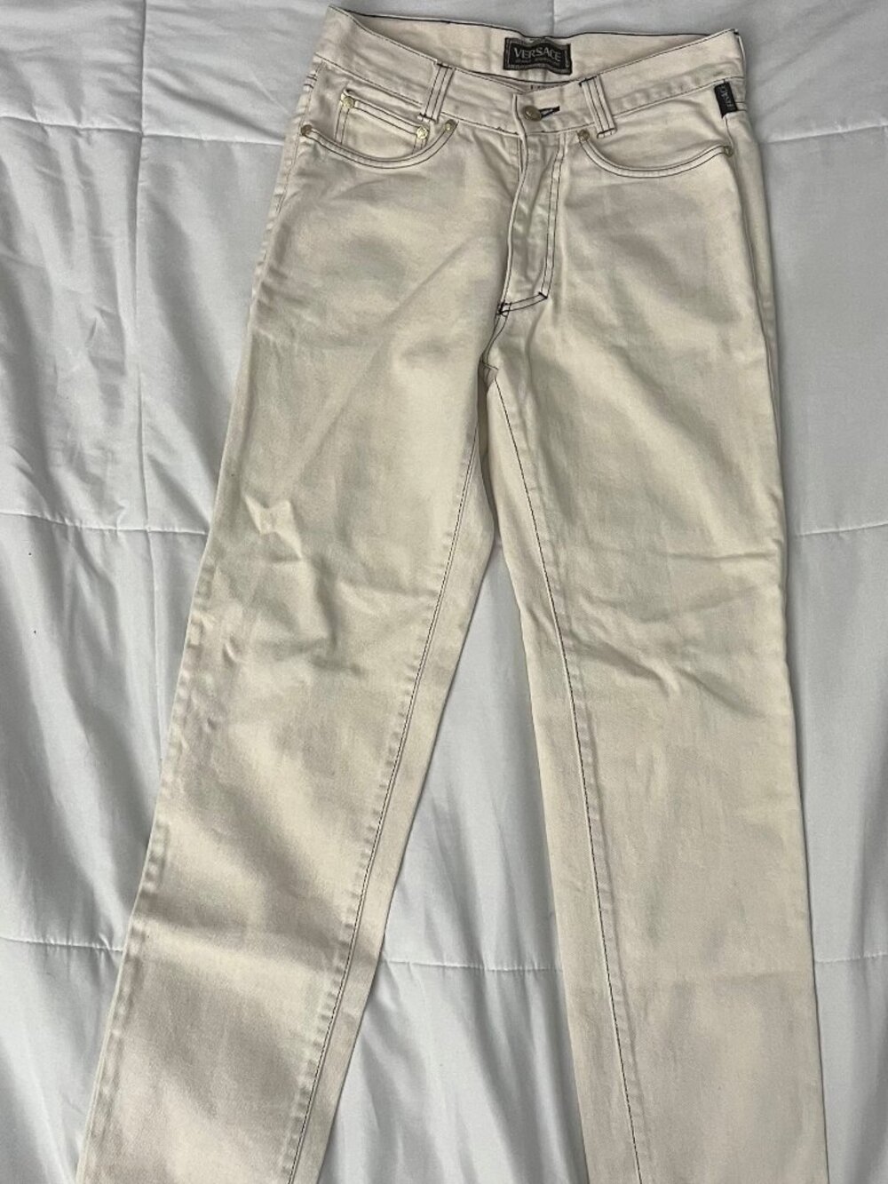Gianni Versace, W28XL31 and Light beige / off‑white